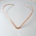 deep v neck necklace