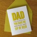 Dad Here's to You Card