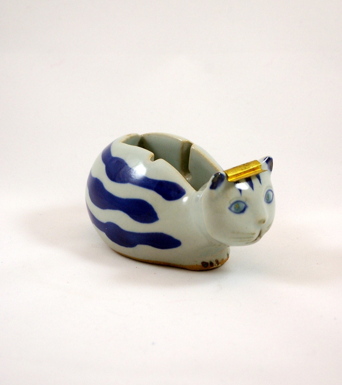 Takahashi Ceramic Cat Tape Dispenser