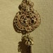 RESERVED LISTING for Modblossom // SALE // Antique Ornate Victorian Etruscan Revival Tassel Necklace