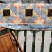 Cowboys Table Runner - Blue and Yellow Quilt