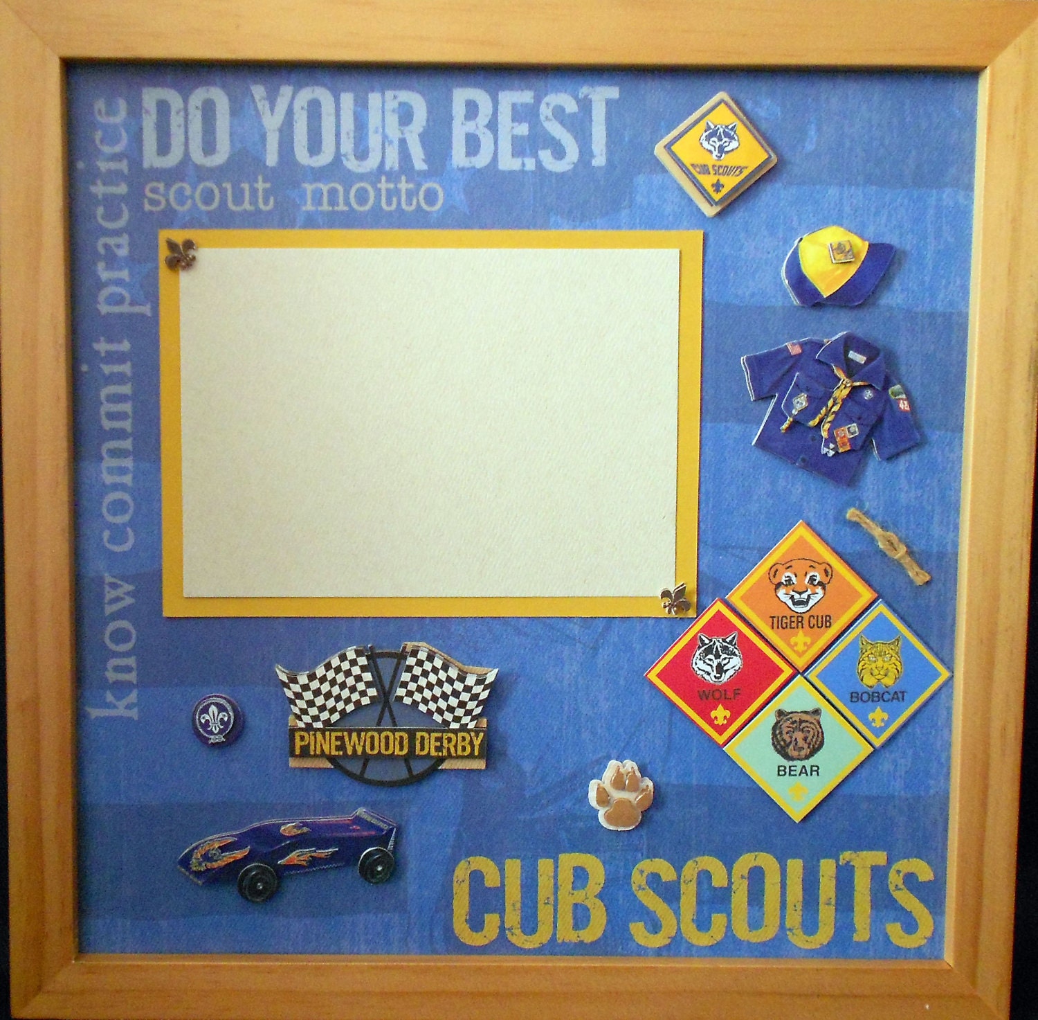Cub Scout Shadow Box