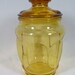 Vintage Amber Apothecary Jar