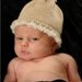 Hand Knit Baby Hat Size 0-3 months