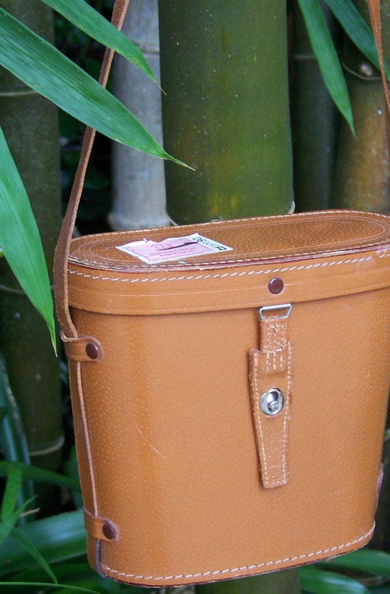 Items similar to Vintage Leather Binocular Case on Etsy