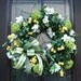 St Patrick's Day Wreath St Patty's Day Wreath Spring Door Decoration