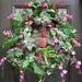 Summer Wreath, Pineapple Wreath, Floral Arrangement, Shades of Pink, Door Wreaths
