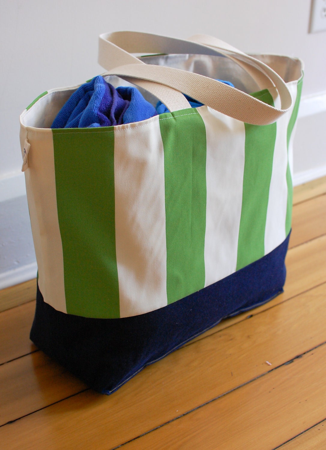 Giant Beach Tote Bags | Literacy Ontario Central South