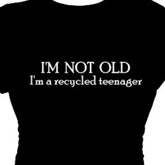 Im old. Funny quotes about Clothing. Quotes on Shirt. I'M old, not obsolete футболка.