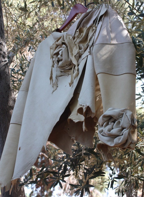 showdiva designs FaBuLoUs Chamois Color Asymmetrical Leather