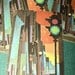 VINTAGE SKYSCRAPER CARDS PLAYING CARDS