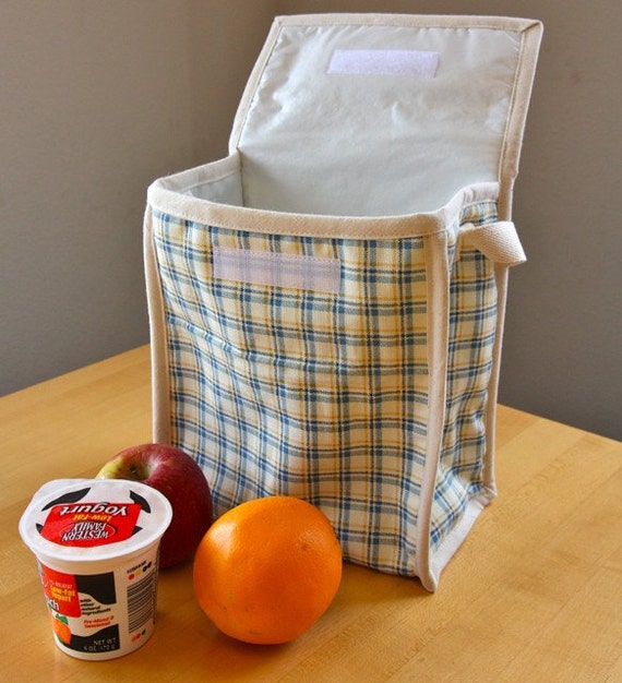 recycled insulated lunch bag