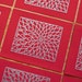 Zinnia Lino Print - Red