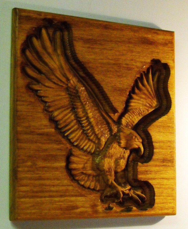 Eagle Wood Carving