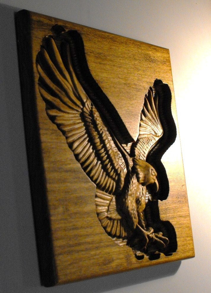 Eagle Wood Carving