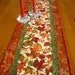 Autumn Blaze Quilted Table Runner