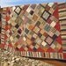 Handmade Quilt Homespun Cabin