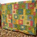 Happy Colors Handmade Quilt