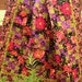 Patchwork Quilt, Handmade Quilt Floral Fusion, Quilted Throw