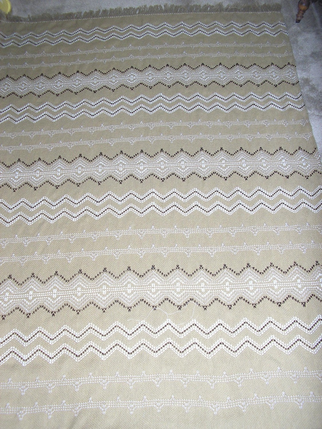 Idaho Potato Swedish Weaving Blanket