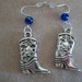 Cowgirl Boot Earrings