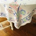 Vintage Floral Tablecloth