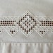 Tablecloth White Embroidery Drawn Thread