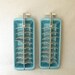 Vintage Aqua Aluminum Ice Cube Trays