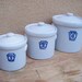 Pfaltzgraff Yorktowne Keystone Numbered Canister Set