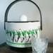 Vintage Cera Vinyl Ice Bucket- The Perfect Swing