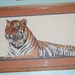 COMPLETED CROSS STITCH - Regal Bengal Tiger