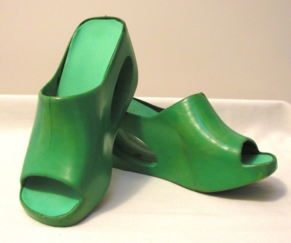 EL GRECO 70s Vintage Christian Shoes Mule Sandals