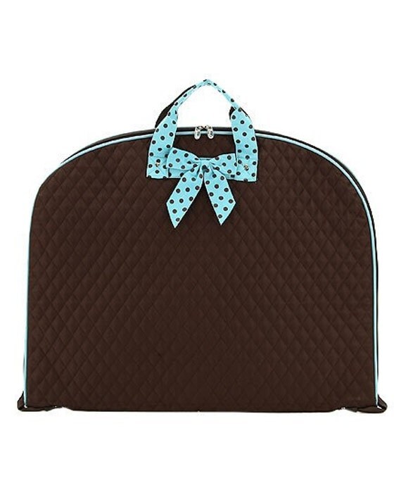 Monogrammed Quilted Garment Bag Great for Dance Cheer
