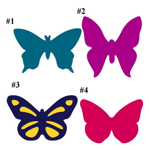 Download 4 Butterfly SVG files