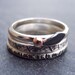 Woodland Stacking Ring Set
