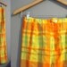 Plaid Pants Vintage 1960s High Waist Beach Small Medium