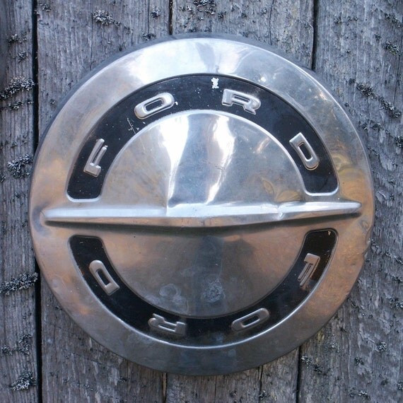Antique ford hub caps