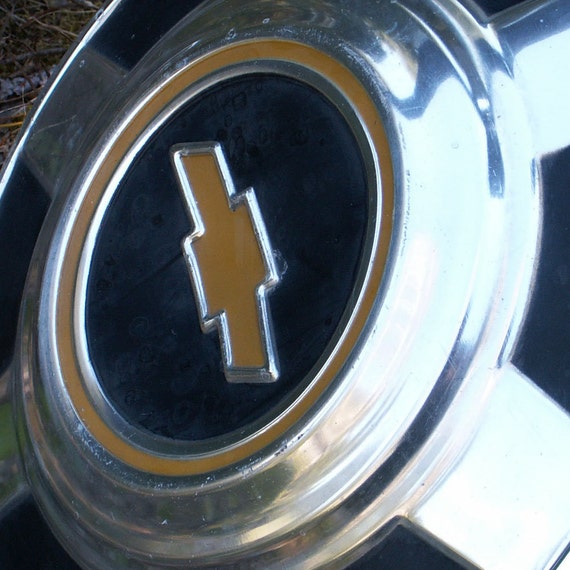 Vintage Chevy Hubcaps all Four