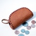 Leather Change Purse Vintage Souvenir Colorado