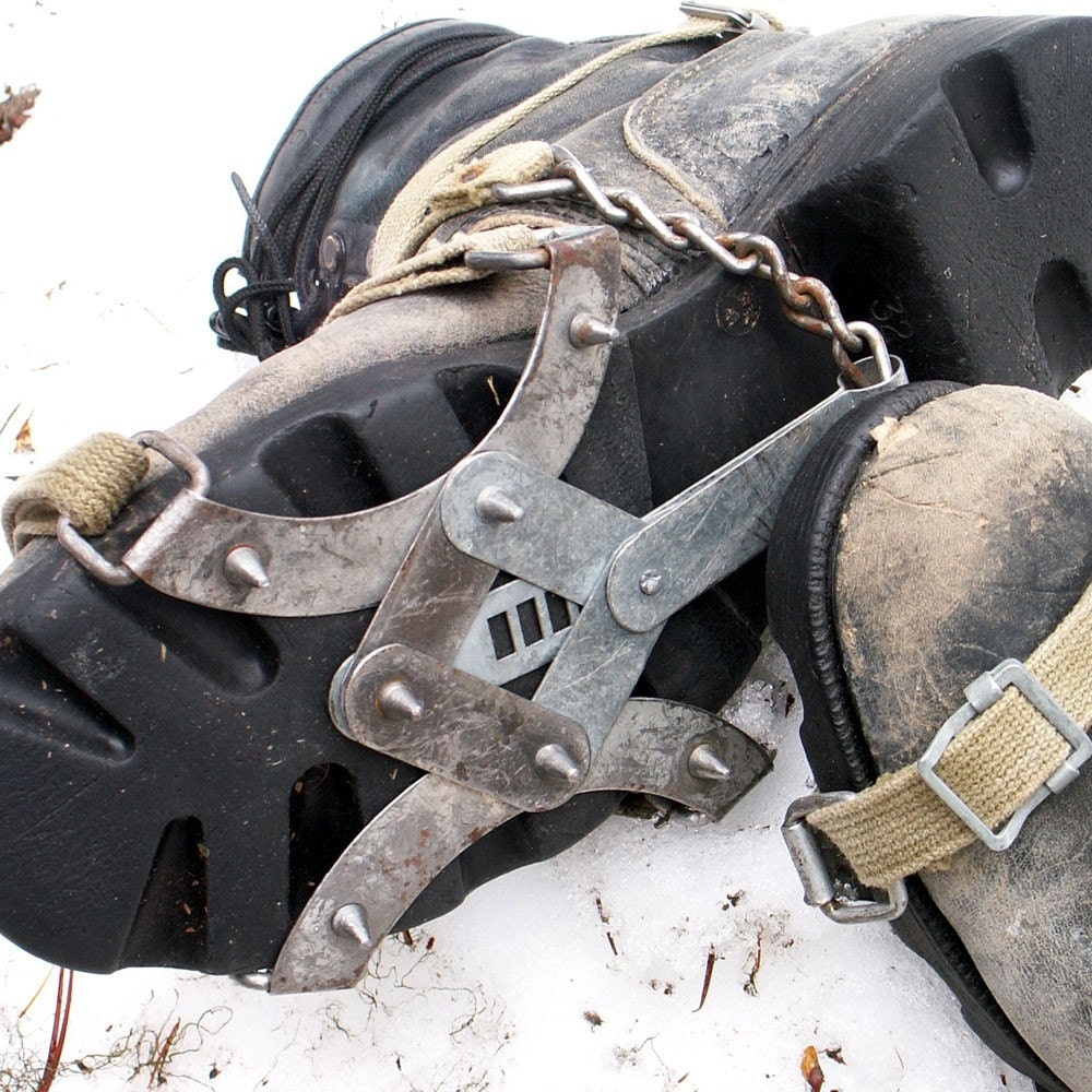 Vintage WWII U.S. Military Ice Creepers For Your Boots