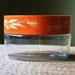 Retro Pyrex Glass Container Jar - Autumn Harvest Lid