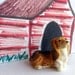 Miniature Dog Figurine Basset Hound Dollhouse Pet