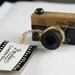 Old Fashioned or Antique Wooden 35mm FOTKA Camera Stamp