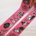 SALE - Pink SWEET TiME FUN Old Fashioned Desserts & Motifs on Wide Black Washi Masking Tape-16.5 Yards