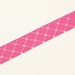 SALE - Country Quilted pattern on Dark Pink - Washi Masking Tape-16.5 YARDS