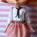 Jumper Skirt and shirt set for Blythe