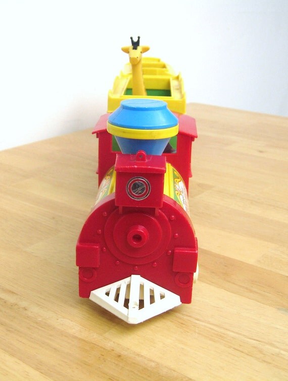 fisher price circus train 1980