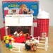 Vintage Fisher Price Farm Complete Set With Box 1968-1979