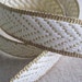 GOLD chevron on WHITE trim