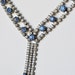 Vintage Rhinestone Drop Necklace